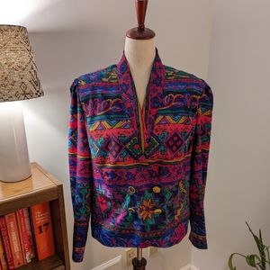 Vintage | Hardob | Blazer | Multicolor | Size 12